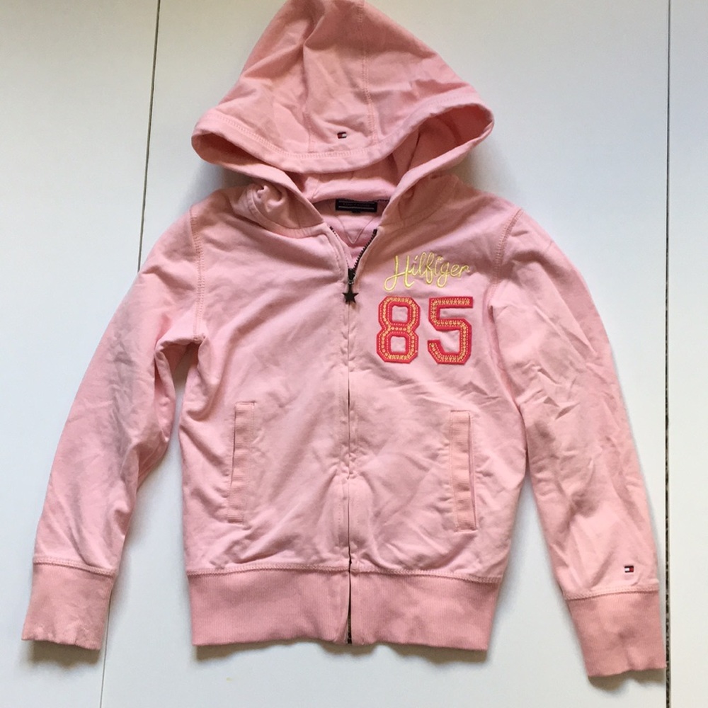 Hilfiger Hoodie Girl Size 122 Pink